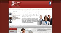 Desktop Screenshot of easternmedicalsupport.com