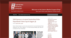 Desktop Screenshot of blog.easternmedicalsupport.com