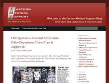 Tablet Screenshot of blog.easternmedicalsupport.com